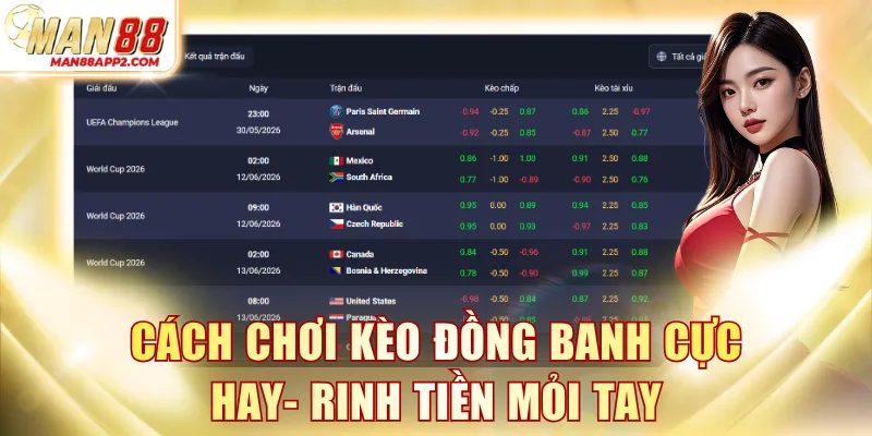 Cách chơi kèo đồng banh