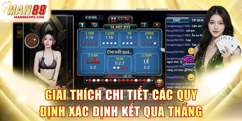 Giải thích chi tiết các quy định xác định kết quả thắng